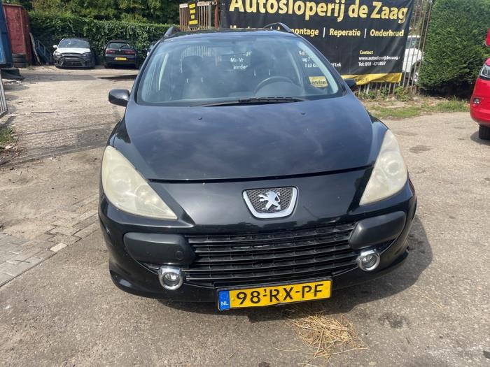 Peugeot 307 Break 1.6 16V Sloopvoertuig (2005, Zwart)