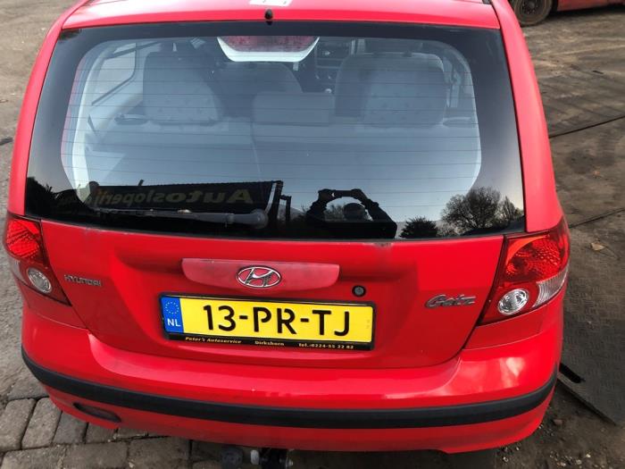 Hyundai Getz 1.1i 12V Sloopvoertuig (2004, Rood)