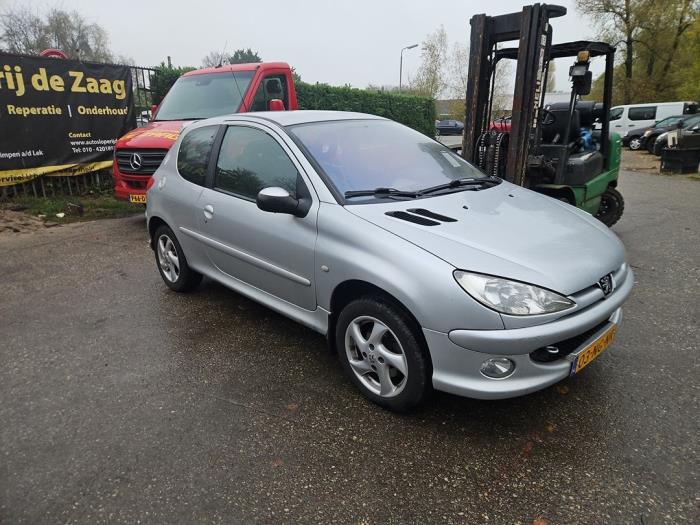 Peugeot 206 1.6 16V Sloopvoertuig (2003, Grijs)