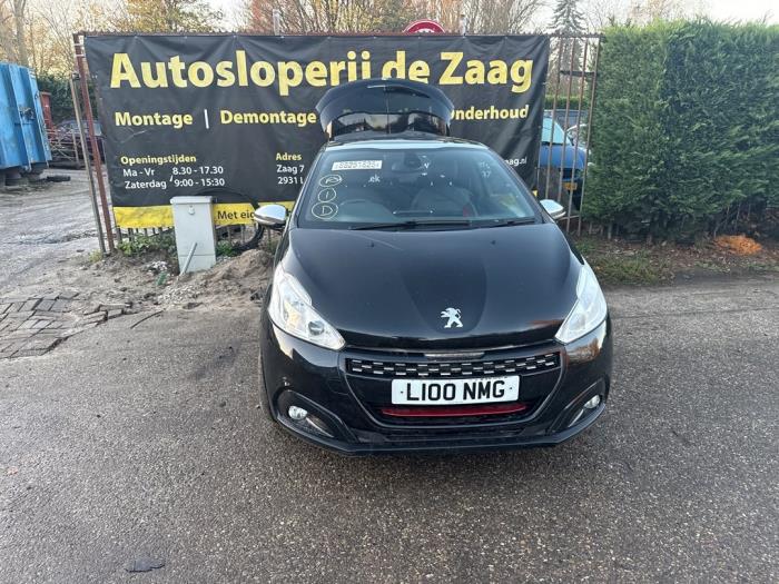Peugeot 208 I 1.6 16V GTI Samochód złomowany (2017, Czarny)