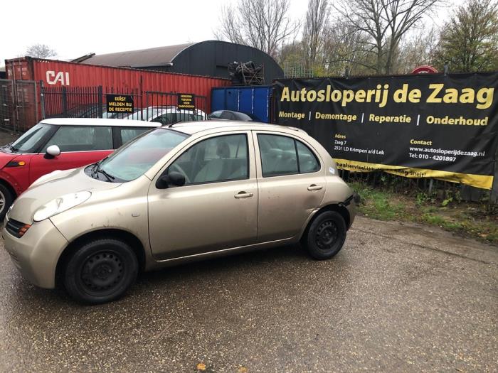 Nissan Micra 1.2 16V Sloopvoertuig (2004, Beige)