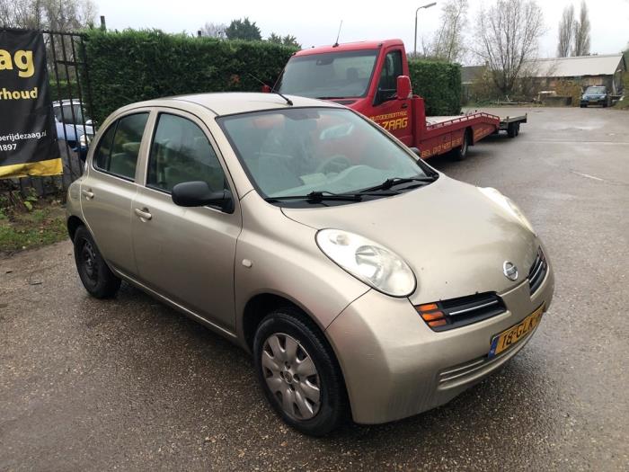 Nissan Micra 1.2 16V Sloopvoertuig (2004, Beige)