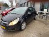 Opel Corsa D 1.4 16V Twinport Samochód złomowany (2007, Czarny)