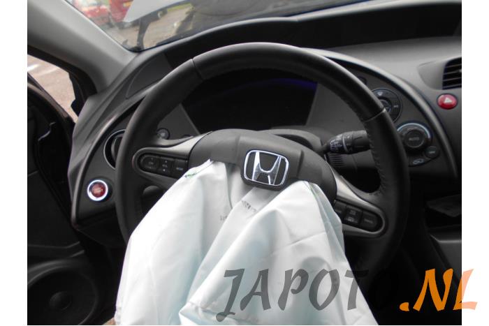 Honda Civic 1.4i Type S 16V Samochód złomowany (2010, Czarny)