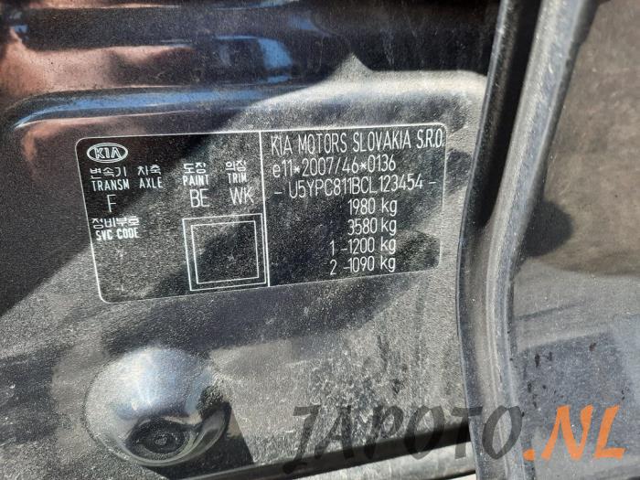 Kia Sportage 2.0 CVVT 16V 4x2 Sloopvoertuig (2012, Grijs)