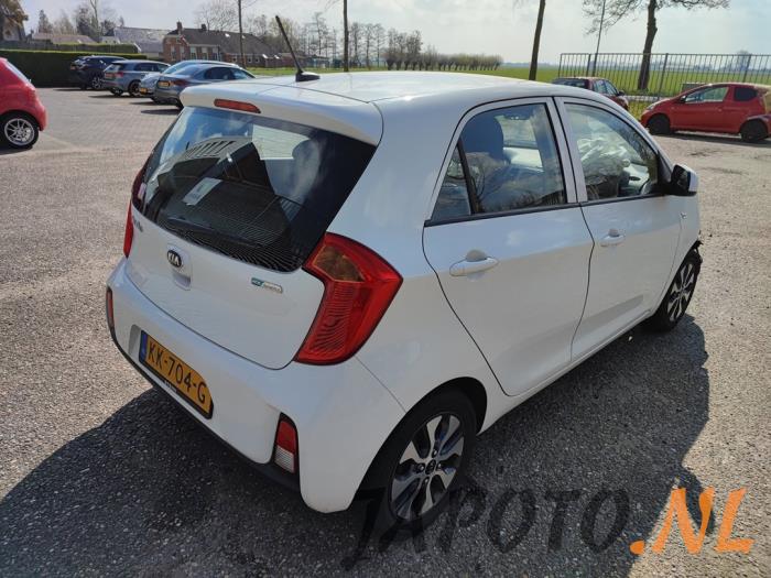 Kia Picanto 1.0 12V Sloopvoertuig (2016, Wit)