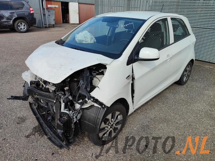 Kia Picanto 1.0 12V Sloopvoertuig (2016, Wit)