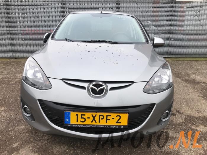 Mazda 2 1.3 16V MZR Sloopvoertuig (2012, Grijs)