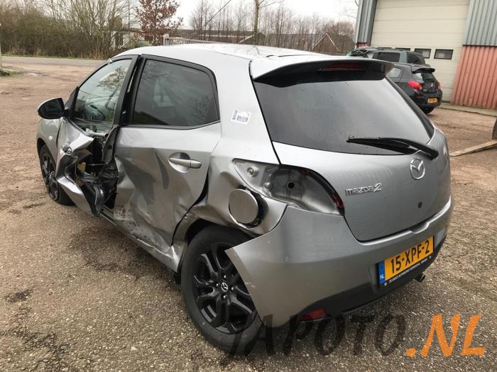 Mazda 2 1.3 16V MZR Sloopvoertuig (2012, Grijs)