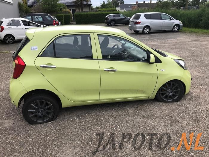 Kia Picanto 1.2 16V Sloopvoertuig (2012, Groen)