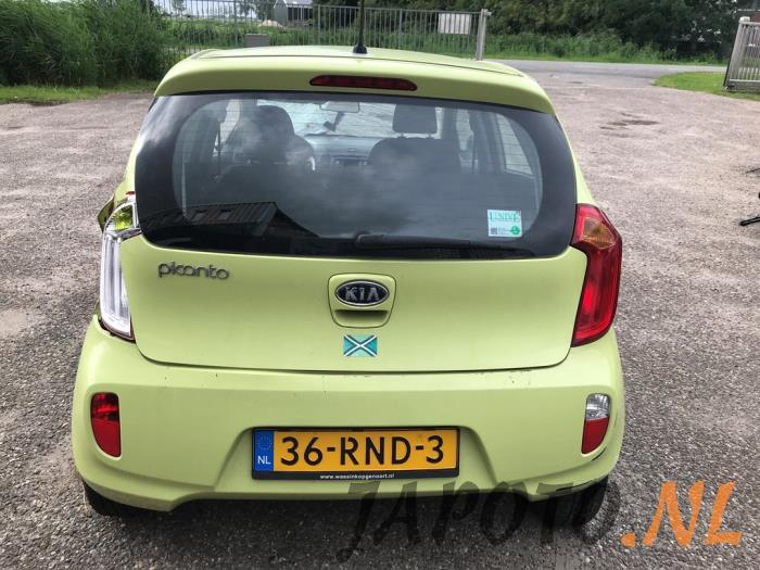 Kia Picanto 1.2 16V Sloopvoertuig (2012, Groen)