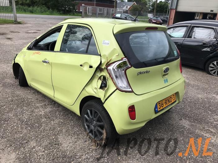 Kia Picanto 1.2 16V Sloopvoertuig (2012, Groen)