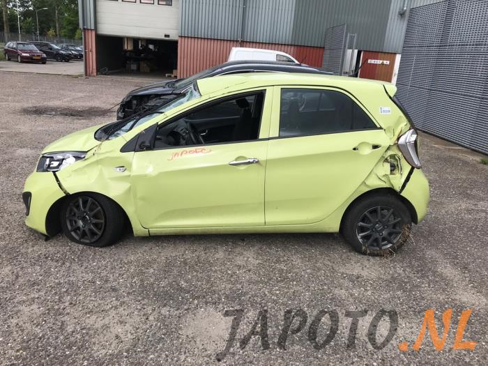 Kia Picanto 1.2 16V Sloopvoertuig (2012, Groen)