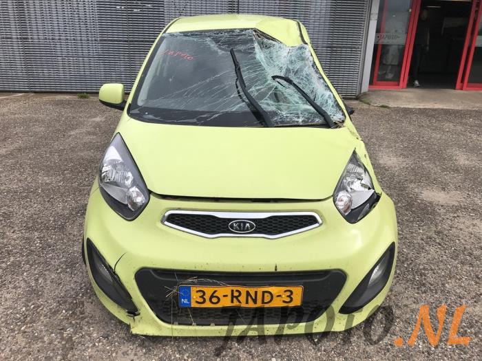 Kia Picanto 1.2 16V Sloopvoertuig (2012, Groen)