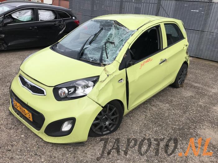 Kia Picanto 1.2 16V Sloopvoertuig (2012, Groen)