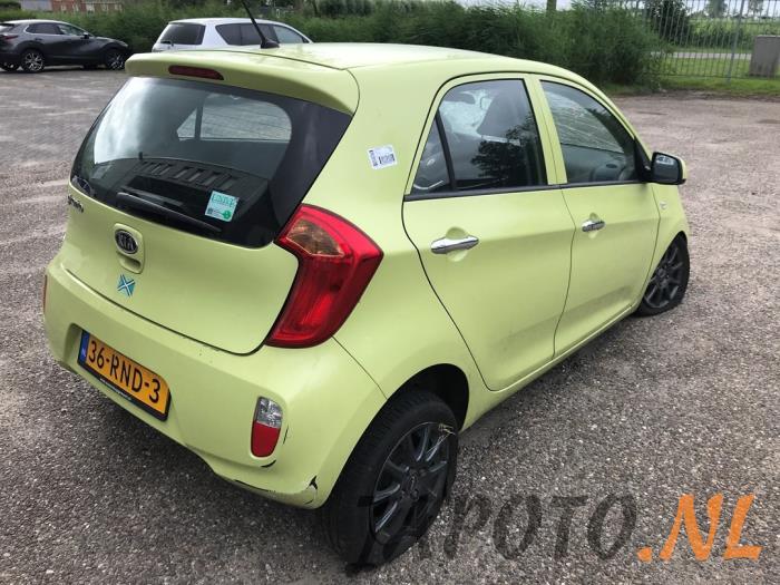 Kia Picanto 1.2 16V Sloopvoertuig (2012, Groen)