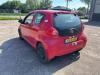Toyota Aygo 1.0 12V VVT-i Sloopvoertuig (2008, Rood)
