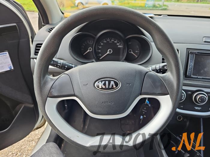Kia Picanto 1.0 12V Samochód złomowany (2013, Bialy)