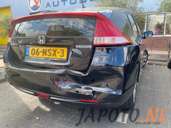 Honda Insight 1.3 16V VTEC Samochód złomowany (2011, Czarny)