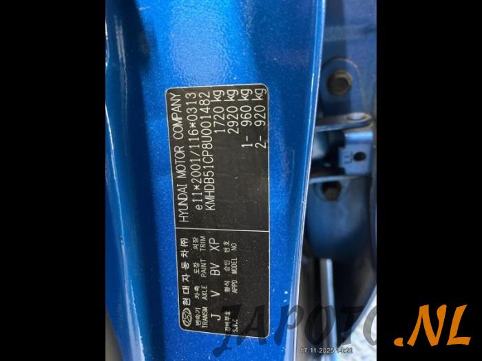 Hyundai i30 1.4 CVVT 16V Samochód złomowany (2008, Niebieski)