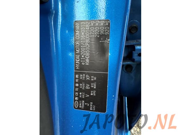 Hyundai i30 1.4 CVVT 16V Sloopvoertuig (2008, Blauw)