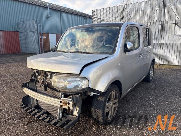 Nissan Cube 1.6 16V Samochód złomowany (2010, Szary)