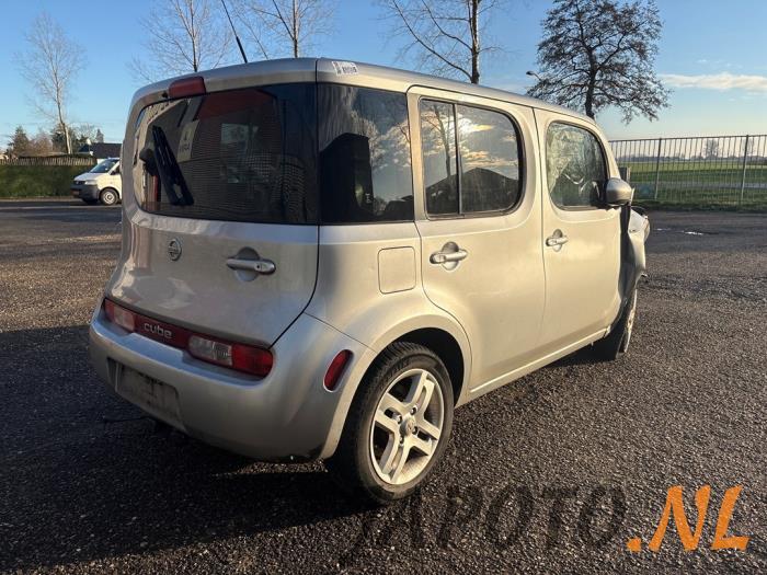 Nissan Cube 1.6 16V Samochód złomowany (2010, Szary)