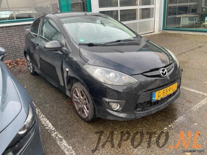 Mazda 2 1.5 16V S-VT Sloopvoertuig (2009, Zwart)