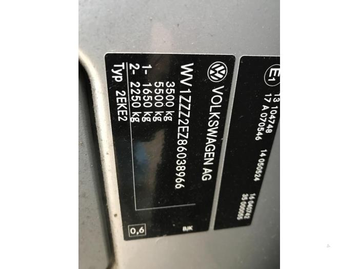 Volkswagen Crafter 2.5 TDI 28/30/32/35 SWB Sloopvoertuig (2008, Grijs)