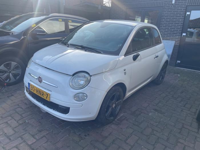 Fiat 500 1.2 Sloopvoertuig (2009, Zilver)