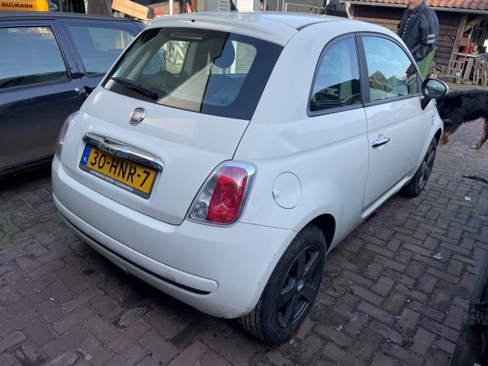 Fiat 500 1.2 Sloopvoertuig (2009, Zilver)