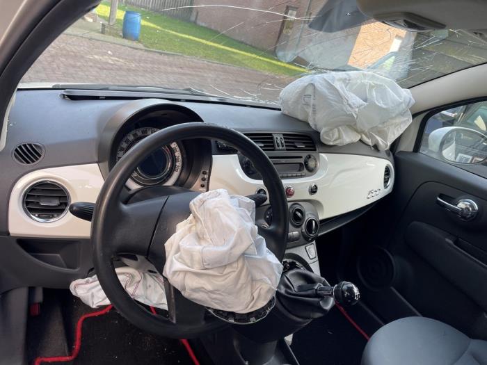 Fiat 500 1.2 Sloopvoertuig (2009, Zilver)