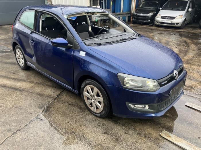 Volkswagen Polo V 1.2 TDI 12V BlueMotion Sloopvoertuig (2011, Blauw)
