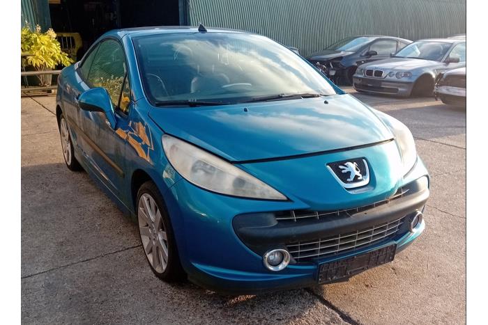 Peugeot 207 CC 1.6 16V THP Sloopvoertuig (2007, Blauw)