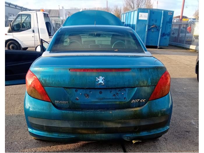 Peugeot 207 CC 1.6 16V THP Sloopvoertuig (2007, Blauw)