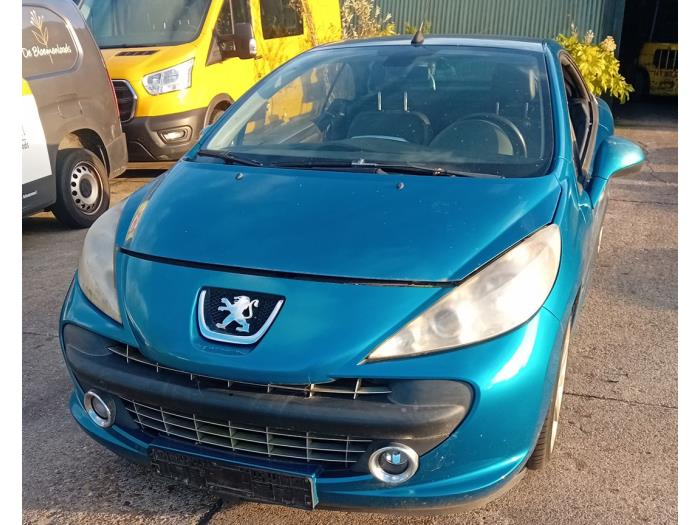 Peugeot 207 CC 1.6 16V THP Sloopvoertuig (2007, Blauw)
