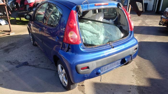 Peugeot 107 1.0 12V Samochód złomowany (2006, Niebieski)