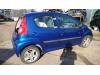 Peugeot 107 1.0 12V Samochód złomowany (2006, Niebieski)
