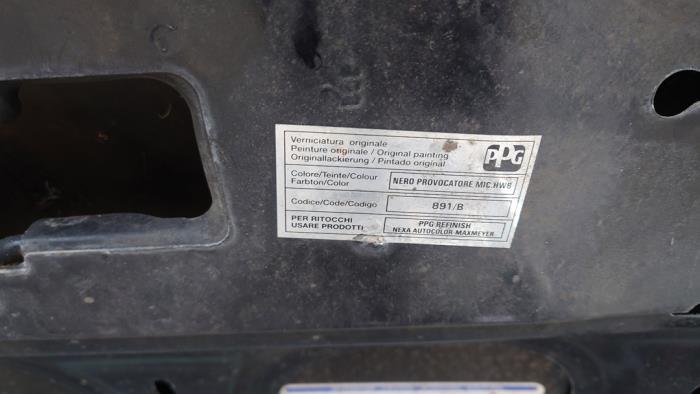 Fiat Grande Punto 1.4 Sloopvoertuig (2007, Zwart)