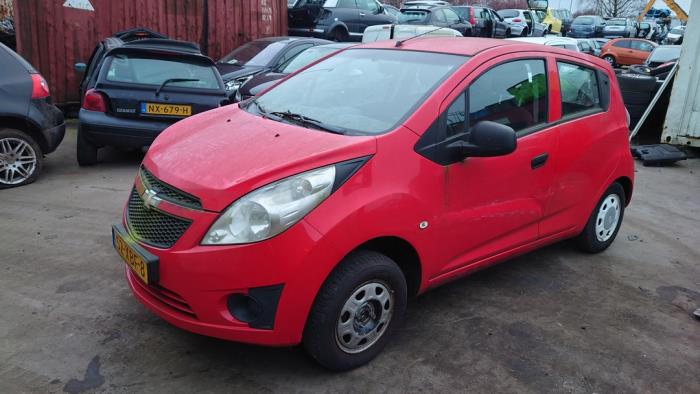 Chevrolet Spark 1.0 16V Bifuel Sloopvoertuig (2012, Rood)