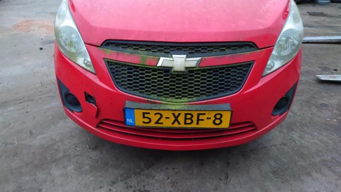 Chevrolet Spark 1.0 16V Bifuel Sloopvoertuig (2012, Rood)