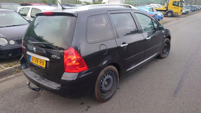 Peugeot 307 SW 1.6 16V Sloopvoertuig (2007, Zwart)