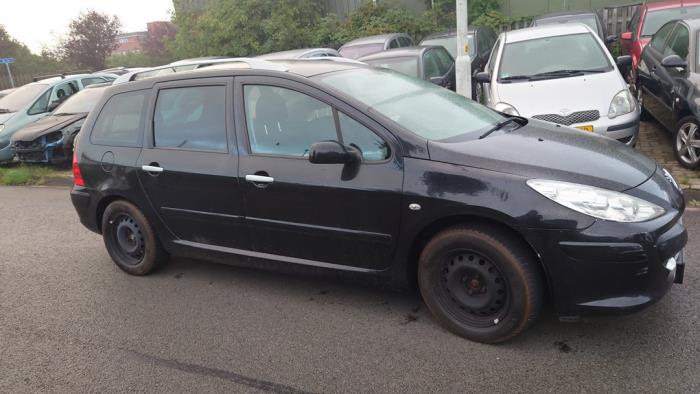 Peugeot 307 SW 1.6 16V Sloopvoertuig (2007, Zwart)