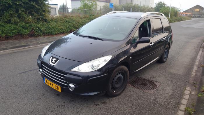 Peugeot 307 SW 1.6 16V Sloopvoertuig (2007, Zwart)