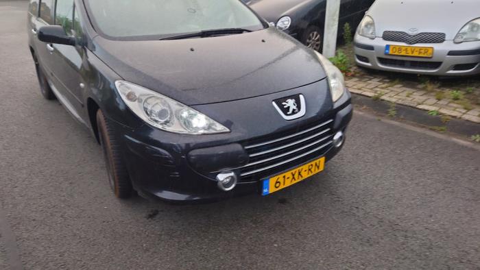 Peugeot 307 SW 1.6 16V Sloopvoertuig (2007, Zwart)