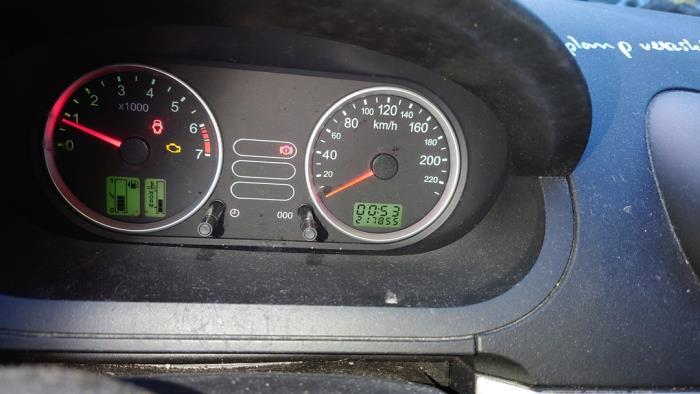 Ford Fiesta 5 1.3 Samochód złomowany (2005, Czarny)