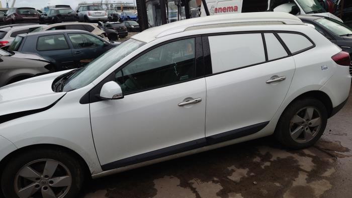 Renault Megane III Grandtour 1.5 dCi 110 Sloopvoertuig (2011, Wit)