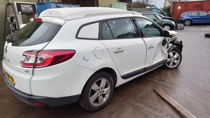 Renault Megane III Grandtour 1.5 dCi 110 Sloopvoertuig (2011, Wit)