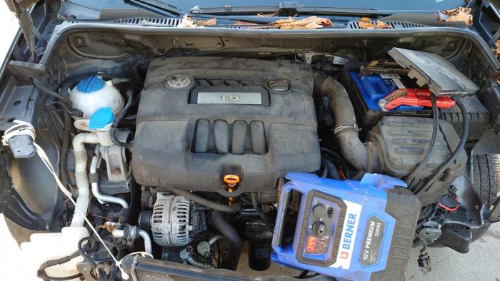 Volkswagen Touran 1.6 Sloopvoertuig (2007, Blauw)