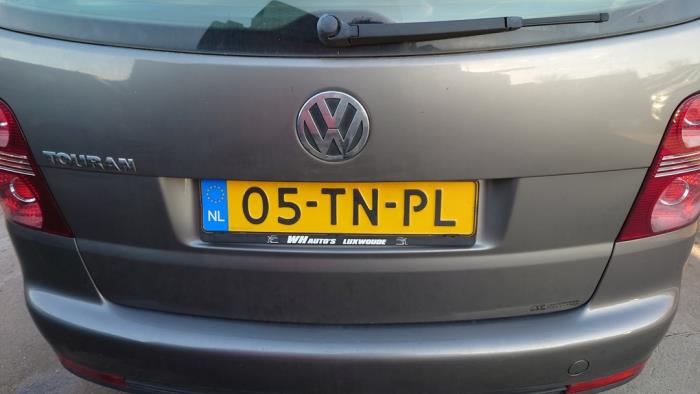 Volkswagen Touran 1.6 Sloopvoertuig (2007, Blauw)